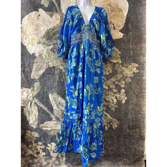 NWT Free People Golden Hour Maxi Dress Size Medium - Picture 5 of 9